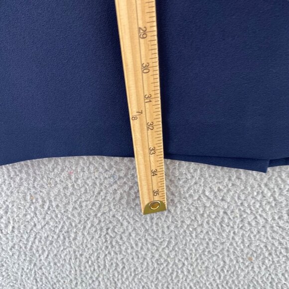 Karen Scott Suit Set Womens 8 Navy Jacket Midi Pencil Skirt Shell Top 3 Piece - Picture 9 of 16